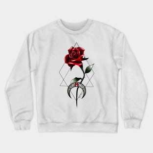 Lady of the Moon Crewneck Sweatshirt